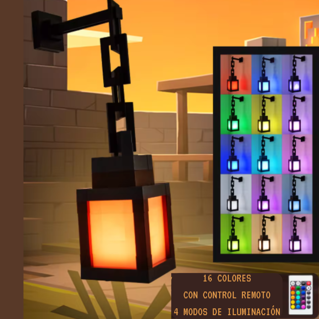 Linterna de Minecraft