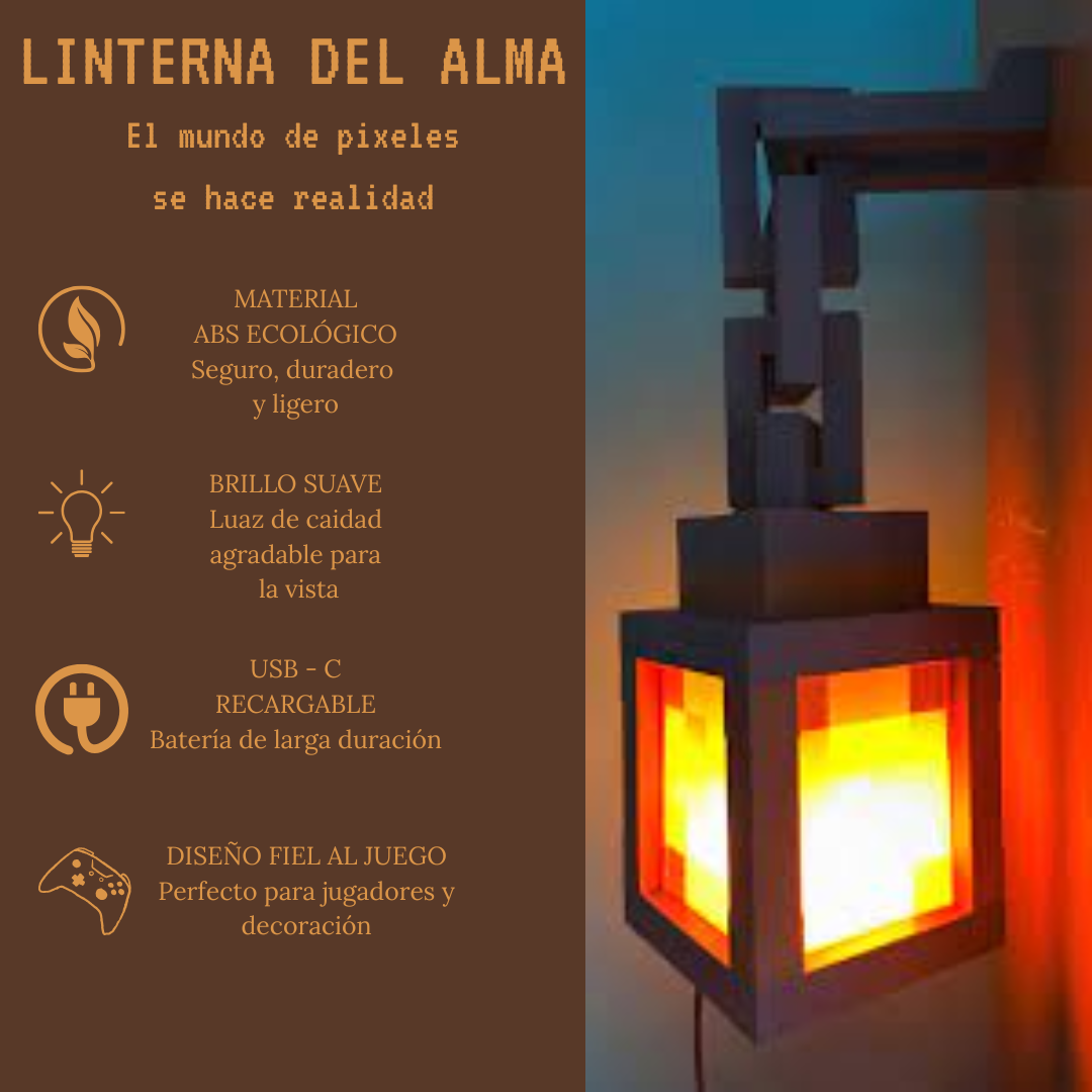 Linterna de Minecraft