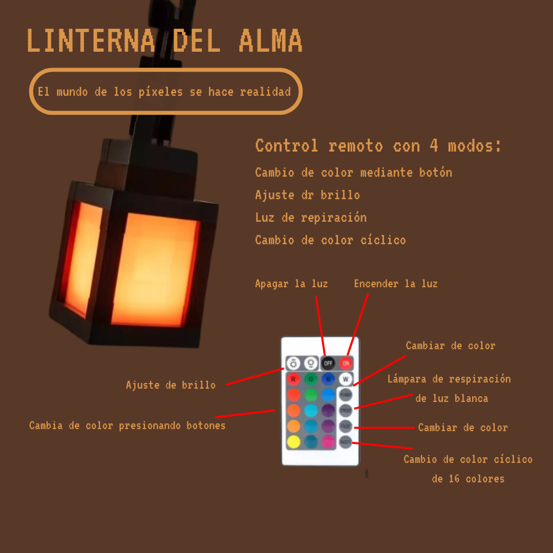Linterna de Minecraft