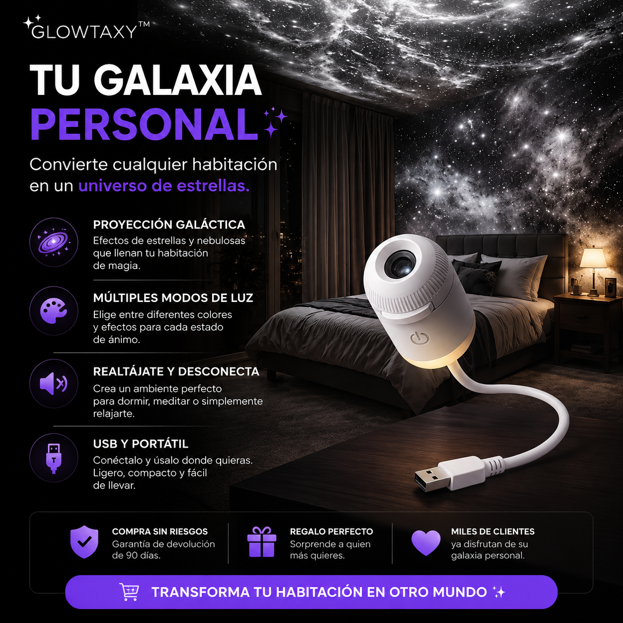 Glowtaxy™ Mini Galaxy
